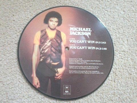 Michael Jackson Picture Disc