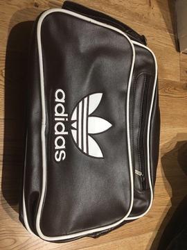 ** New** Vintage Airliner Bag Adidas Black & Brown - 2 Available classic design Shoulder style bag