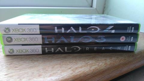 Xbox 360 Halo 3-Reach-4 !!!!