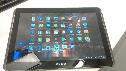 As new, Samsung galaxy tablet/phone. unlocked for all sim cards, charger