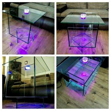 New aquarium fish tank coffee table