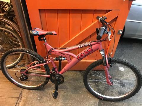 Trax Full Suspension bike. Fully Serviced, Free Lock, Lights, Delivery