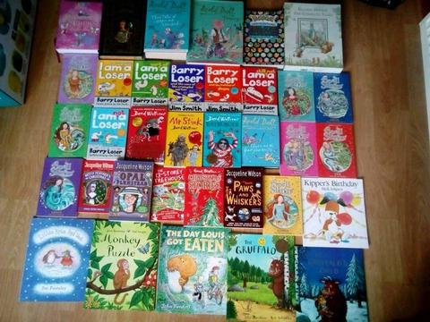 Massive bundle kids' books 35 items! Roald Dahl, David Walliams and more