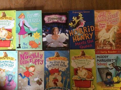 Selection of 10 girls books