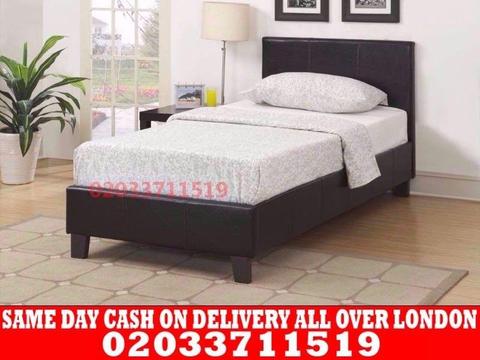 **BRAND NEW SINGLE KING SIZE AND DOUBLE SIZE LEATHER BED Available With MATTRESS** Alexandria