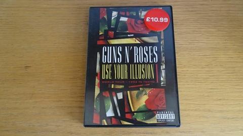 Guns N’ Roses DVD (Guns N’ Roses Use Your Illusion 1)