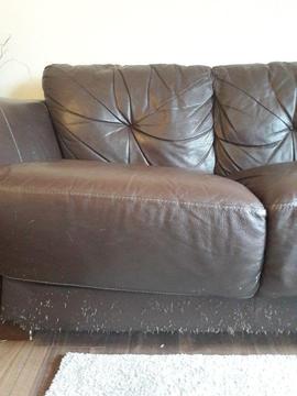 Free 3 seater leather
