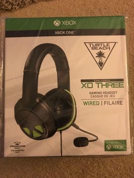 XBOX One XO THREE headphones (Turtle Beach) - Brand New