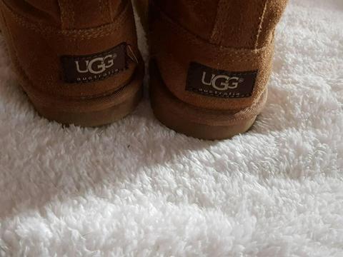 Genuine girls Ugg boots size 2