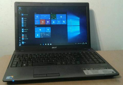 Acer Core i3 laptop. Windows 10