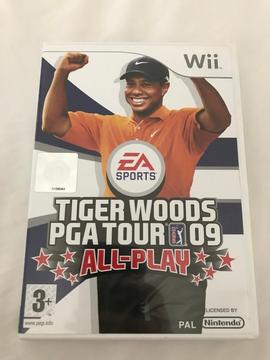 Tiger Woods PGA tour 09 for Wii