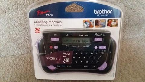 Brother P-Touch PT-80 Handheld Labelling Machine