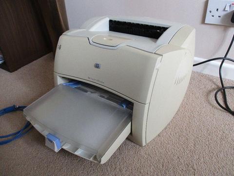 HP LaserJet 1200 laser printer black & white