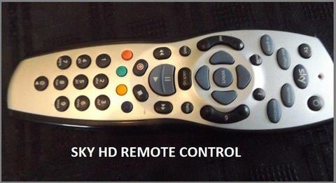 Sky Plus HD Satellite Remote Control Used