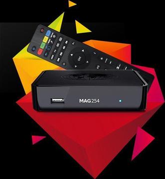 MAG 250/254 IPTV BOX 12 MONTHS WARRANTY