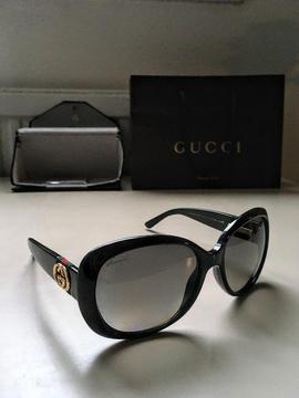 Women's Black Gucci Polarised Sunglasses