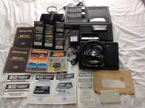 CLASSIC COLECOVISION 80's CONSOLE RETRO GAMING