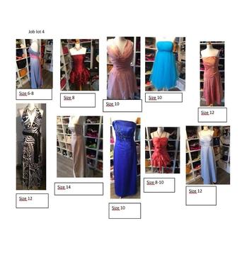 10 dresses ,prom,bridesmaid or evening ,New from Boutique closure