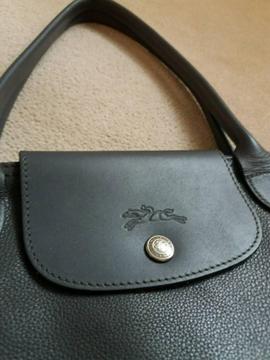 Gorgeous Longchamp Le Pliage leather bag