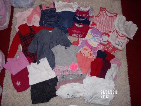 Girls Baby Bundle Clothes 12-18 Months Sleeping Bag, Outfits, Pyjamas