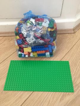 Lego lot and tray