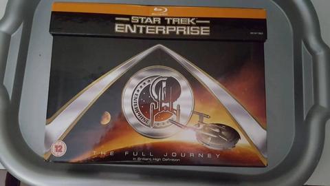 Star Trek: Enterprise complete 24 disc box set on blu-ray