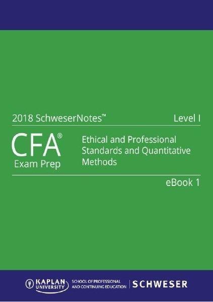 2018 CFA Level 1-2-3 Curriculum,Schweser QBank, Schweser Exams Secret Sauce, Schweser Study Notes