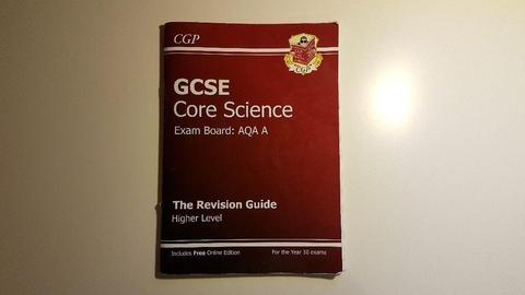CGP GCSE Core Science Revision Guide (Higher Level)