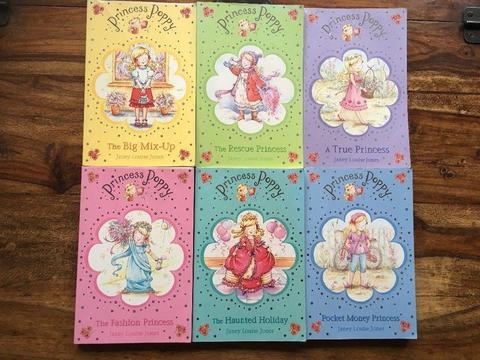 Princess Poppy set of 6 brand new books (duplicate gift)