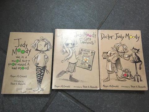 Set of three Judy Moody books