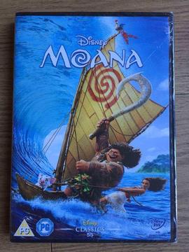 MOANA DVD New in wrapper
