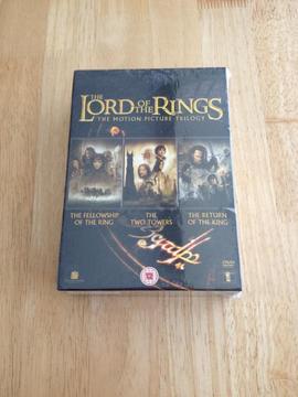 New.. Lord of The Rings dvd boxset