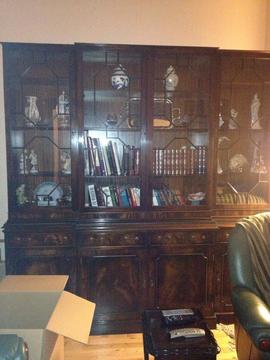 Large display cabinet - collection only