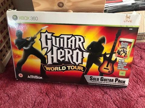 Guitar Hero World Tour Xbox 360 Guitar Pack