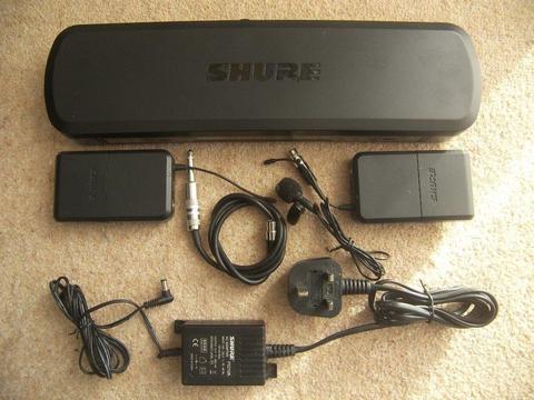 Shure PG1288 / PG 1288 - Dual Combo Guitar / Bass Wireless System or Microphone