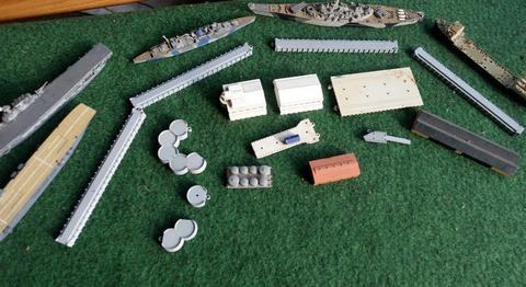Waterline Ship models and Docks