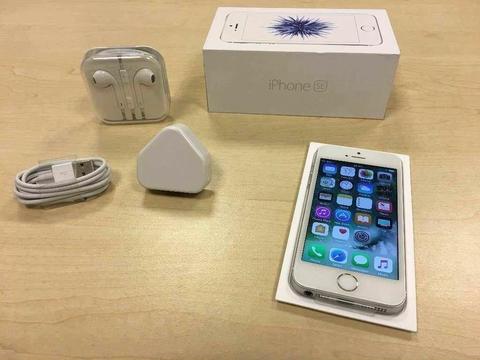 ***GRADE A *** Boxed Silver Apple iPhone 5 SE 16GB Factory Unlocked Mobile Phone + Warranty