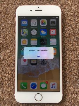 iPhone 6s 64GB, Vodafone, lebara. Silver, mint condition, full working