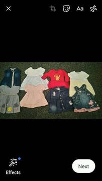 Big bundle 0-3 girls clothes