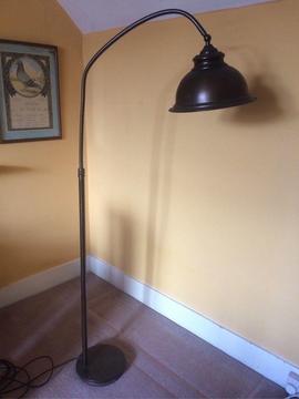 Vintage metal floor lamp