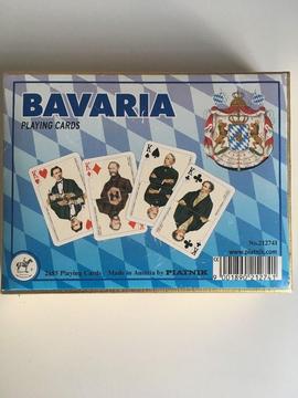 Bavaria Playing Cards 2 Packs In Box!!!