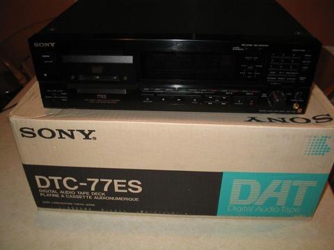 Sony DTC-77ES Digital Audio Tape Deck