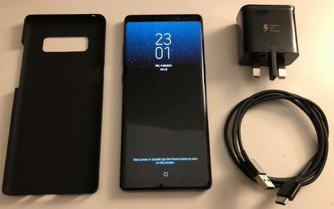 Galaxy Note 8 Midnight Black Unlocked