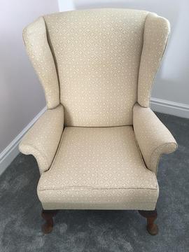 2 Parker Knoll Wing Chairs