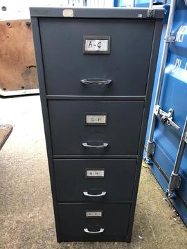Full size 4 drawer filing cabinet with FREE DELIVERY PLYMOUTH AREA