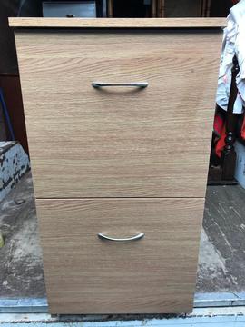 Wooden filing cabinet with FREE DELIVERY PLYMOUTH AREA