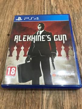 ALEKHINES GUN PS4 GAME