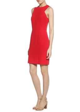 Mango Crepe Dress in Red - NEW - Size 10