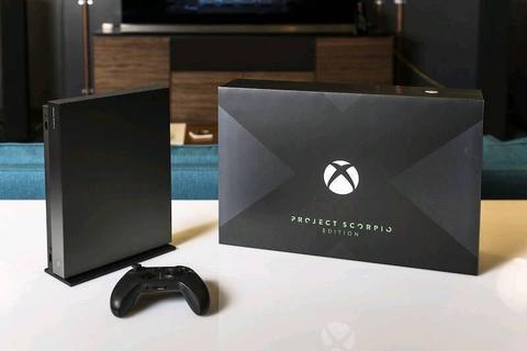 XBOX One X Project Scorpio Edition loads of extras. Trqde iphone x