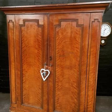Fabulous early Victorian large Double fitted Wardrobe